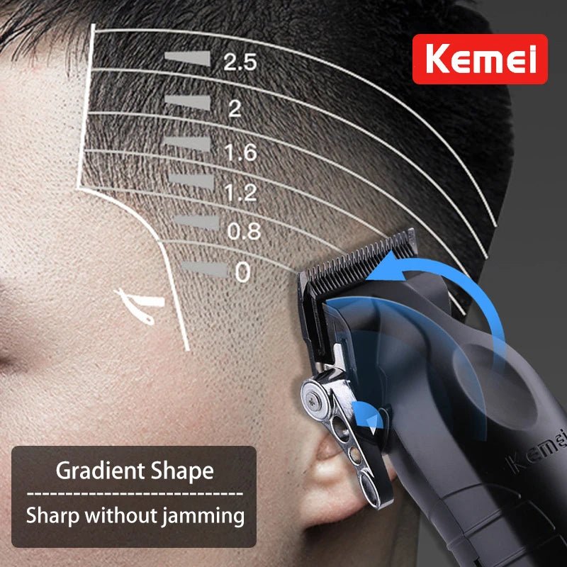 Kit de Tondeuse à cheveux Kemei - deslyshopping