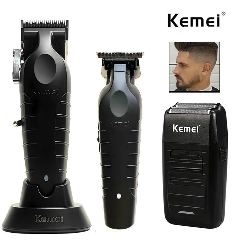 Kit de Tondeuse à cheveux Kemei - deslyshopping