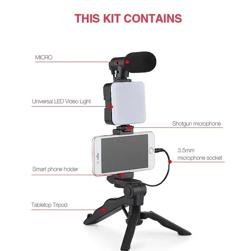 Kit de vlogging pour smartphone - deslyshopping