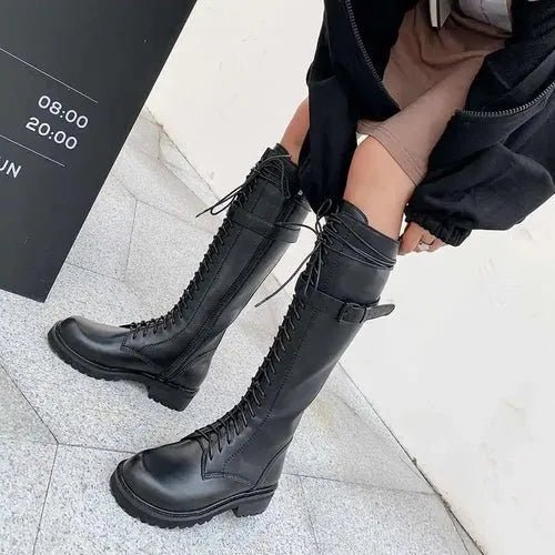 🔥 Krazing Pot – Bottines Femme Cuir Verni Bout Rond - deslyshopping