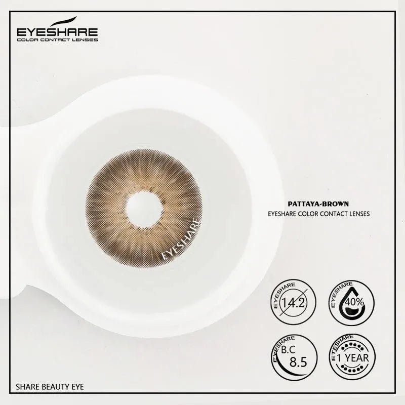 Lentilles annuelles confortables hydrogel - deslyshopping