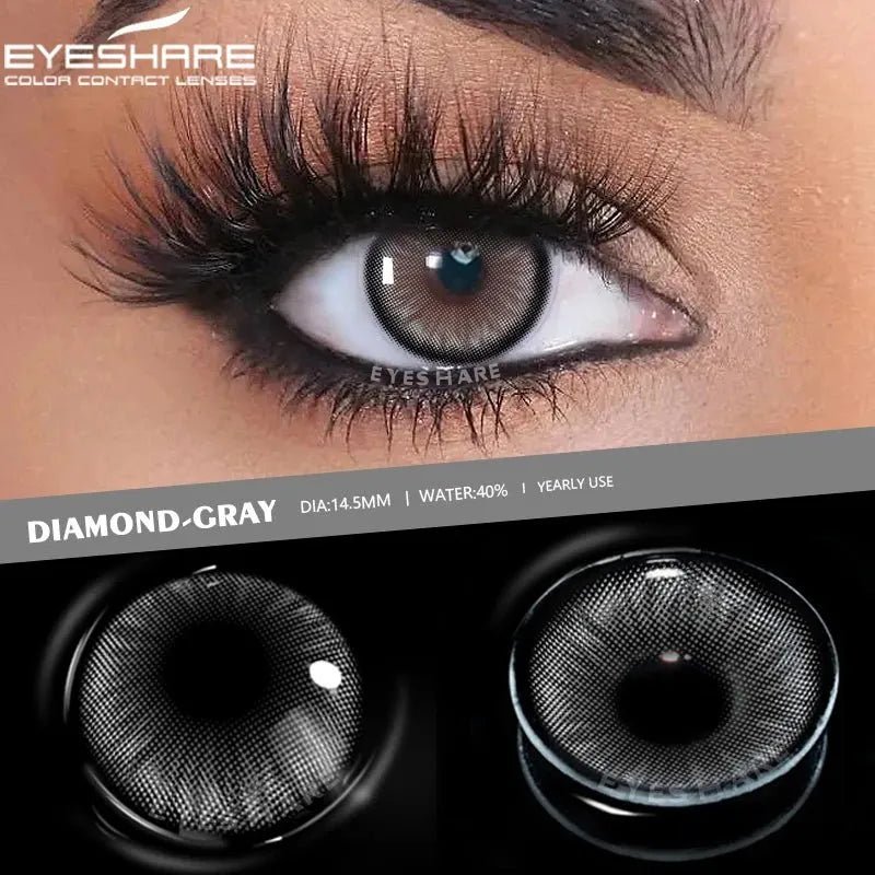 Lentilles annuelles confortables hydrogel - deslyshopping