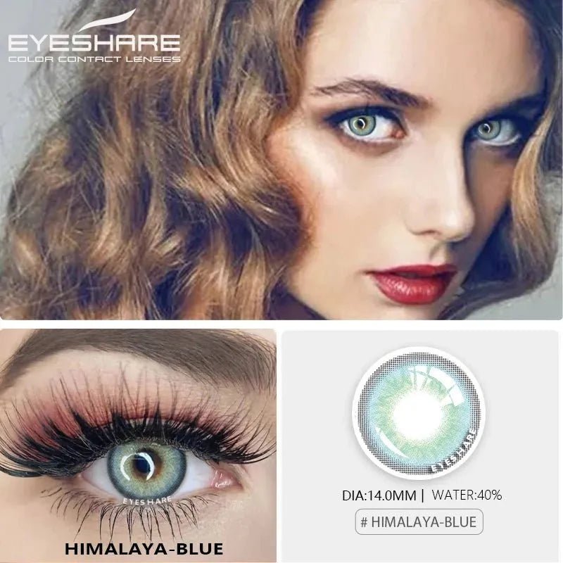 Lentilles annuelles confortables hydrogel - deslyshopping