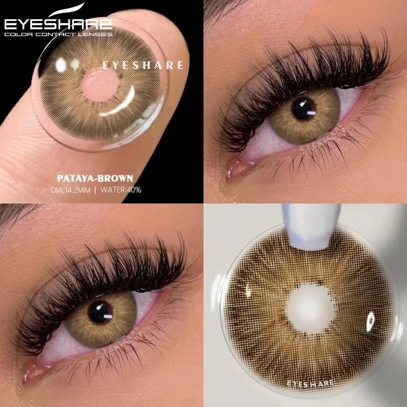 Lentilles annuelles confortables hydrogel - deslyshopping