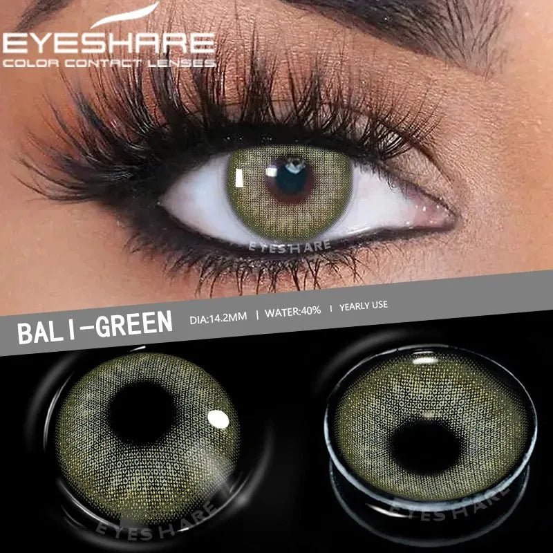 Lentilles annuelles confortables hydrogel - deslyshopping