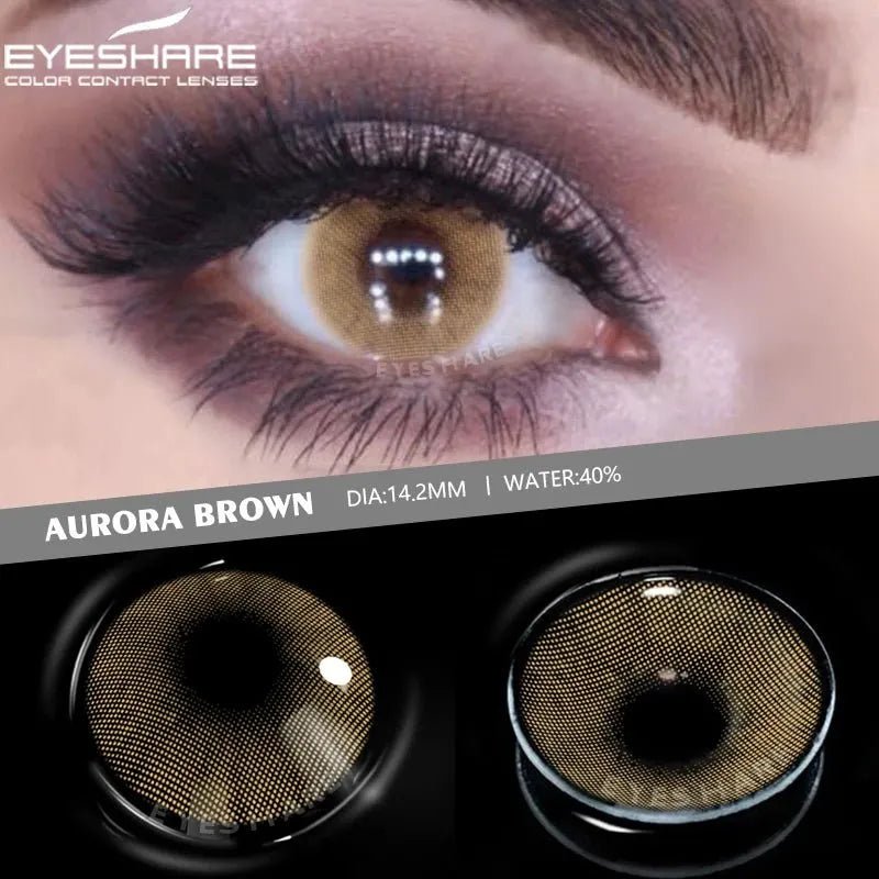 Lentilles annuelles confortables hydrogel - deslyshopping
