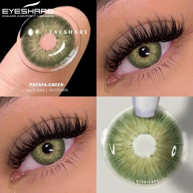 Lentilles annuelles confortables hydrogel - deslyshopping