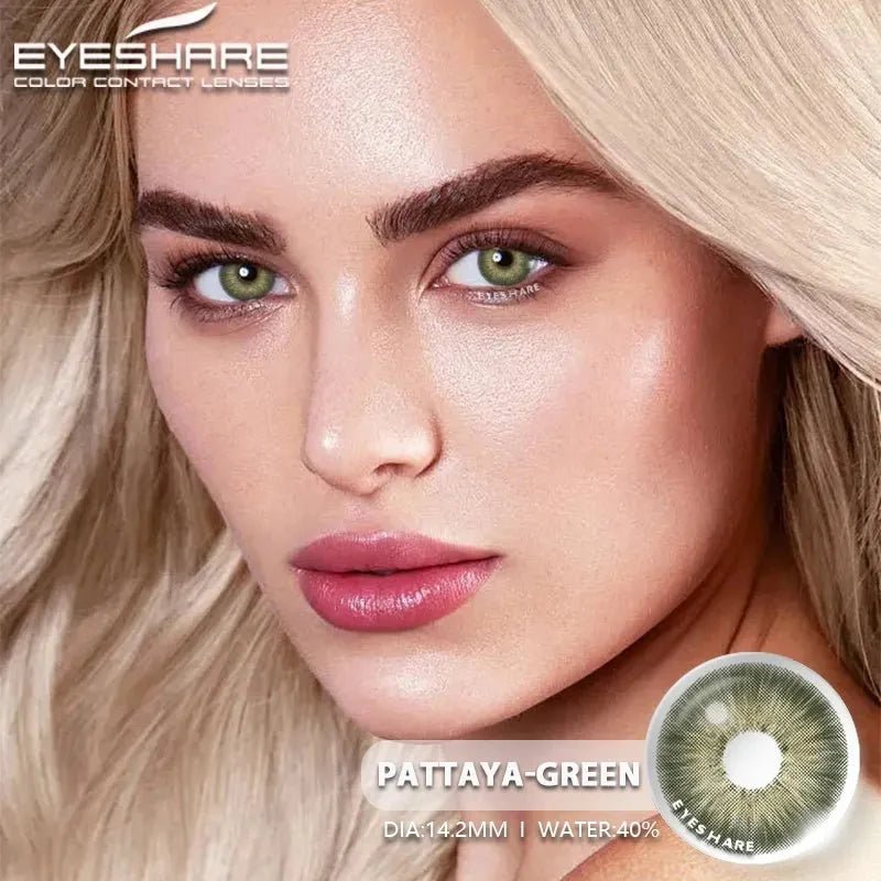 Lentilles annuelles confortables hydrogel - deslyshopping
