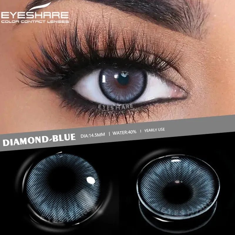 Lentilles annuelles confortables hydrogel - deslyshopping
