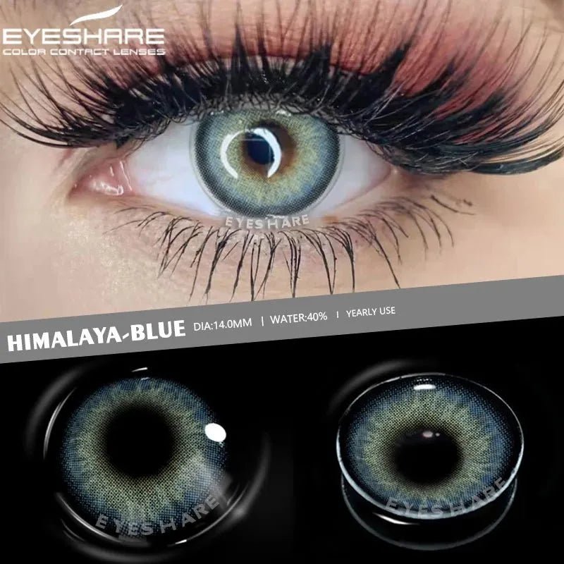 Lentilles annuelles confortables hydrogel - deslyshopping