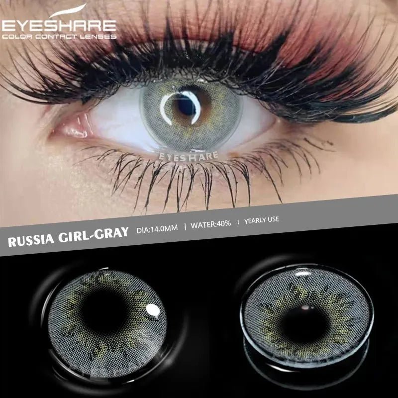 Lentilles annuelles confortables hydrogel - deslyshopping