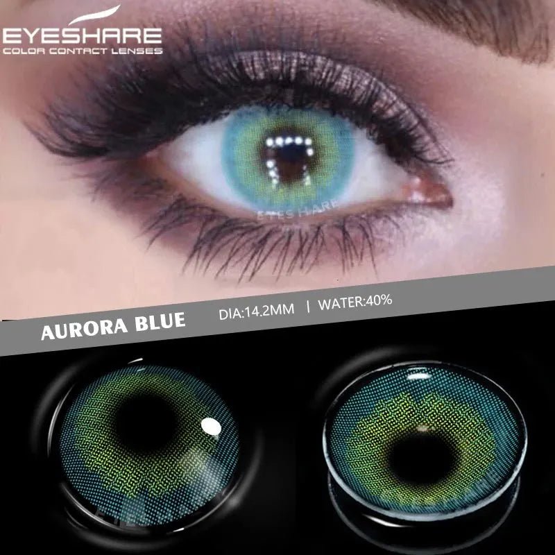 Lentilles annuelles confortables hydrogel - deslyshopping