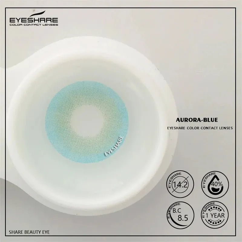 Lentilles annuelles confortables hydrogel - deslyshopping