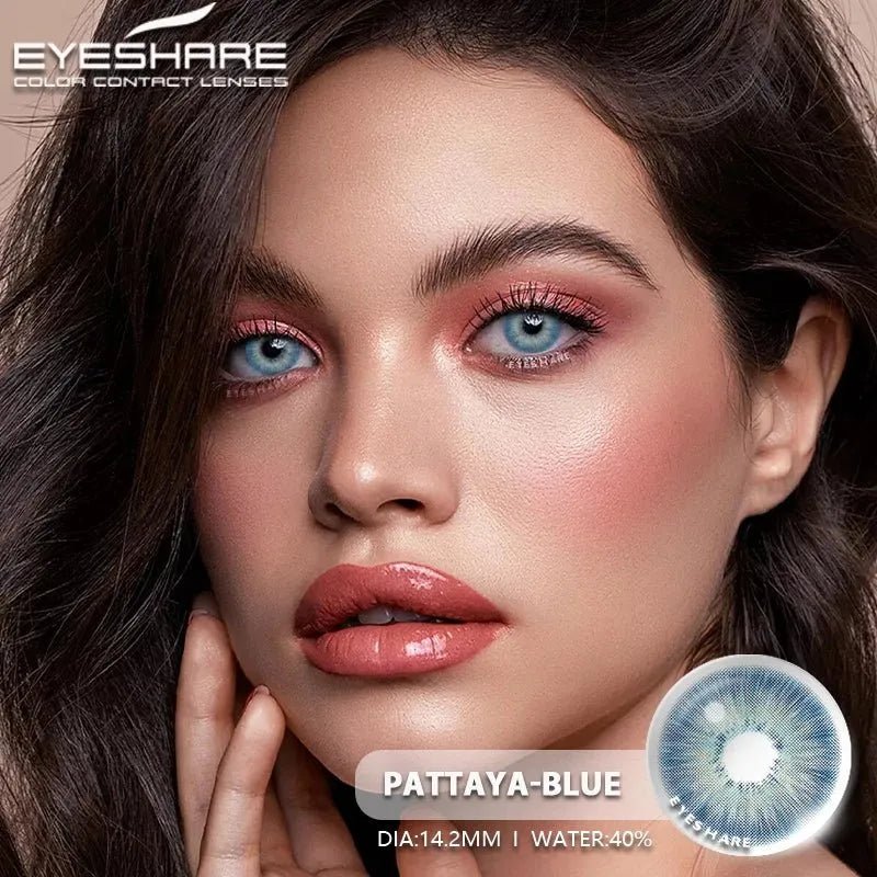 Lentilles annuelles confortables hydrogel - deslyshopping