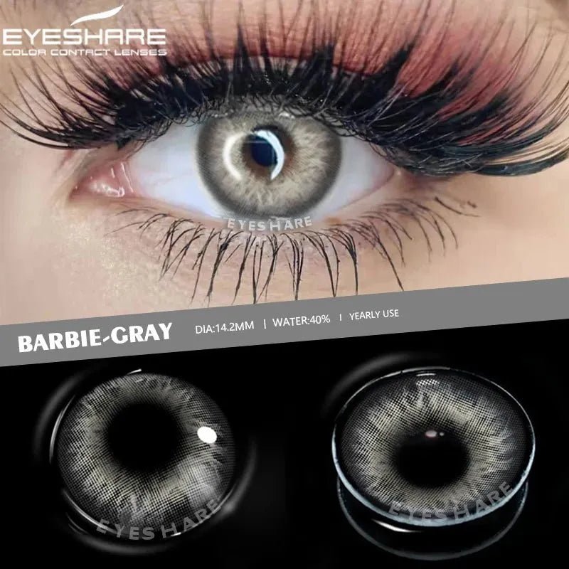 Lentilles annuelles confortables hydrogel - deslyshopping
