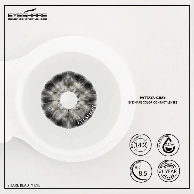 Lentilles annuelles confortables hydrogel - deslyshopping