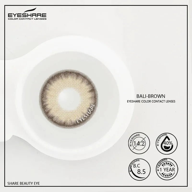 Lentilles annuelles confortables hydrogel - deslyshopping