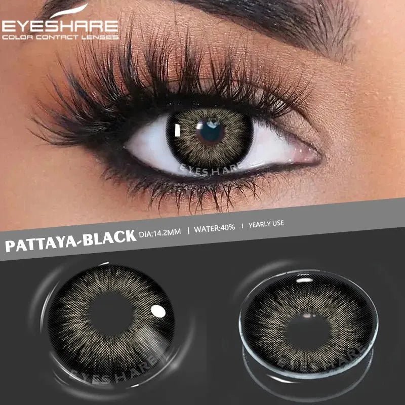 Lentilles annuelles confortables hydrogel - deslyshopping