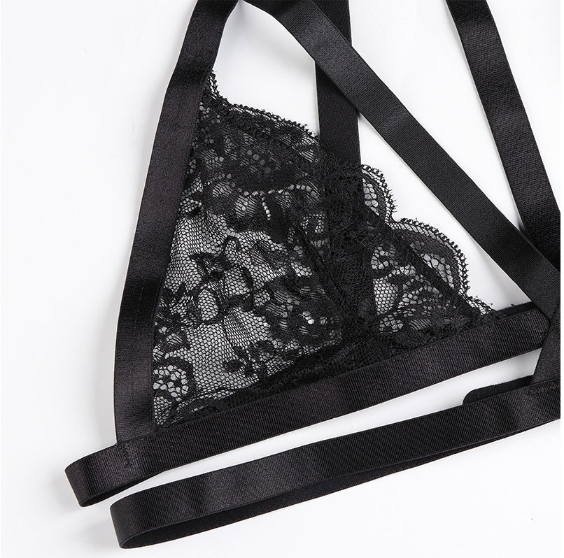 Lingerie en Dentelle Transparente Bandage - deslyshopping