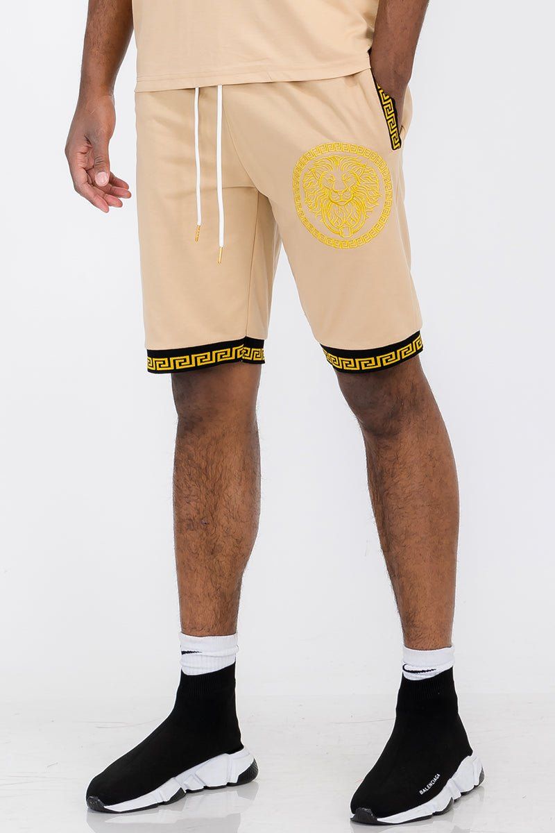 Lion Head Shorts - deslyshopping