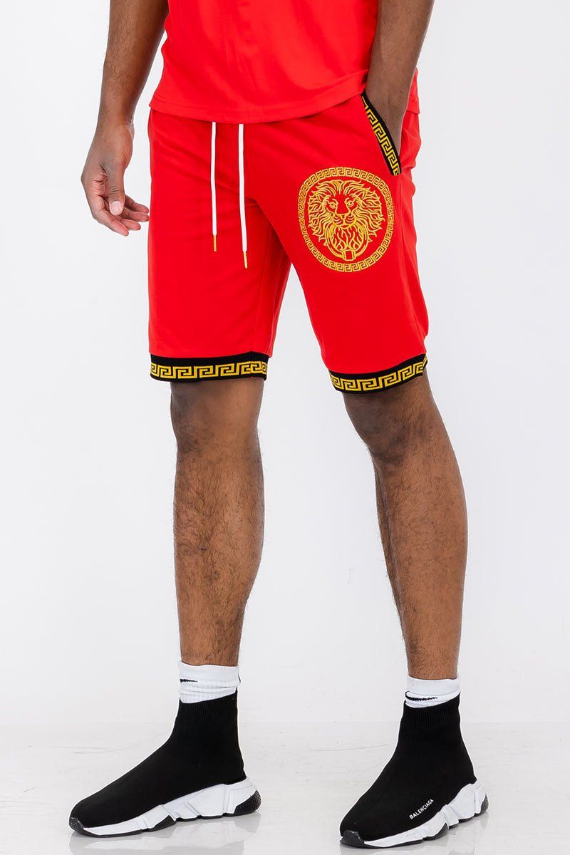 Lion Head Shorts - deslyshopping