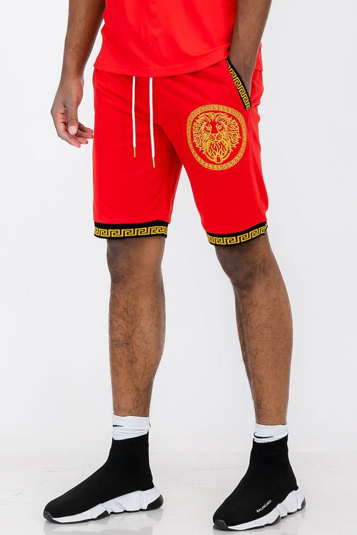 Lion Head Shorts - deslyshopping