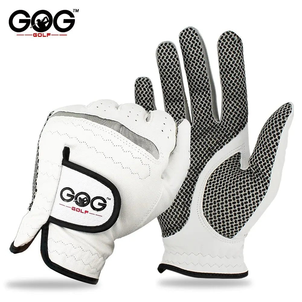 Lot de 1 gants de golf en cuir - deslyshopping
