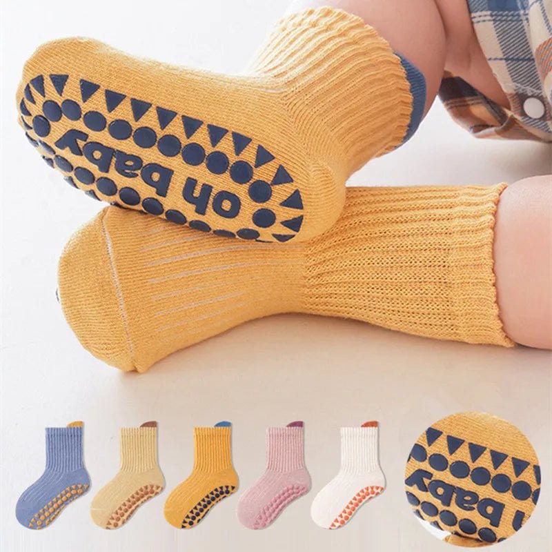 Lot de 3 Paires de Chaussettes Antidérapantes - deslyshopping