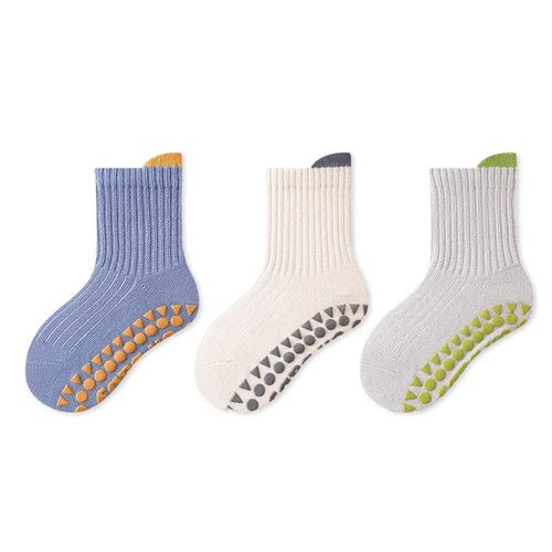 Lot de 3 Paires de Chaussettes Antidérapantes - deslyshopping