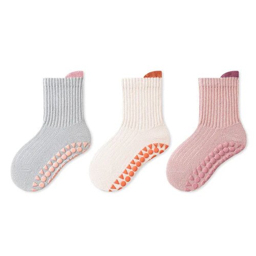 Lot de 3 Paires de Chaussettes Antidérapantes - deslyshopping