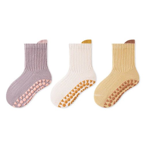 Lot de 3 Paires de Chaussettes Antidérapantes - deslyshopping