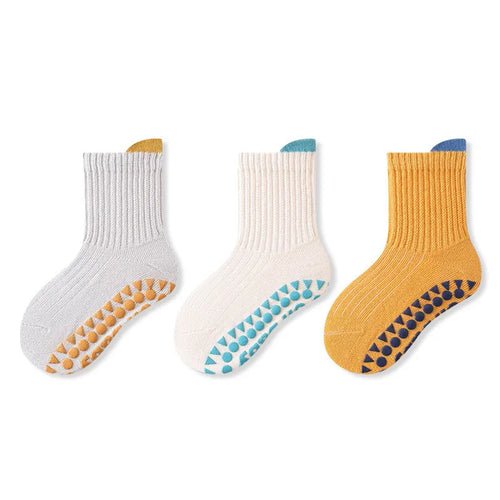 Lot de 3 Paires de Chaussettes Antidérapantes - deslyshopping