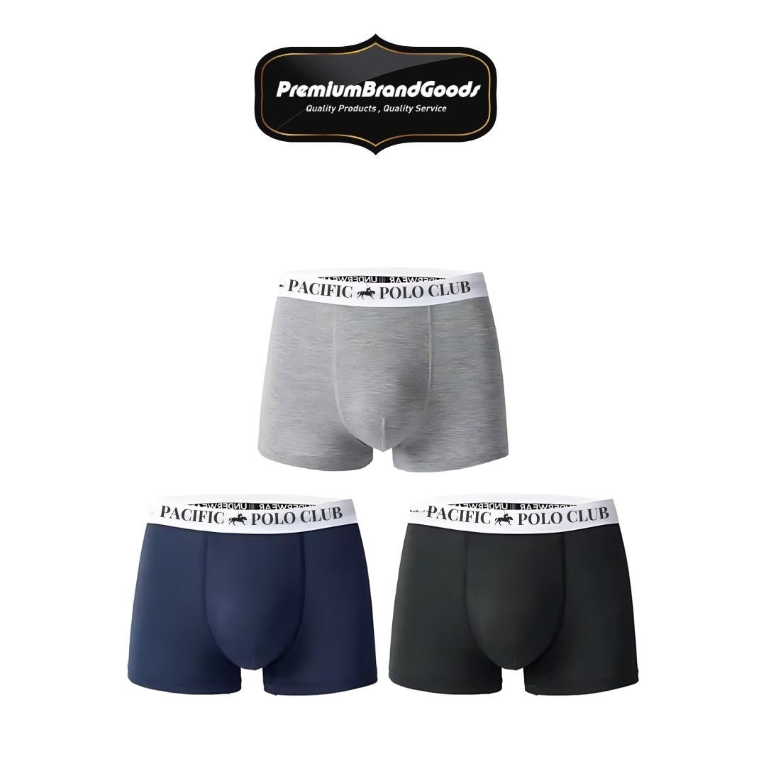 Lot de 3 sous - vêtements pour hommes PBG Pacific Polo - deslyshopping