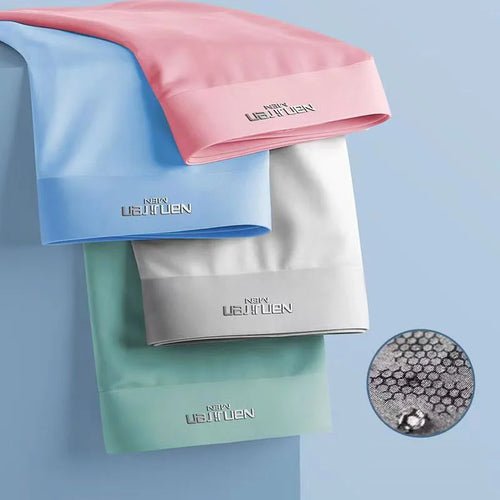 Lot de 4 boxers en soie glacée - deslyshopping