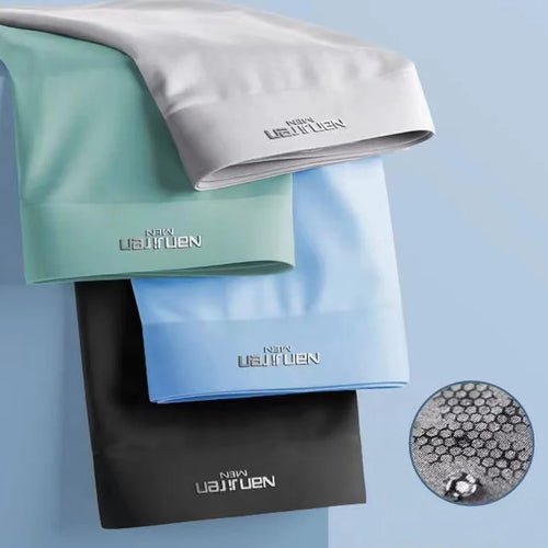 Lot de 4 boxers en soie glacée - deslyshopping