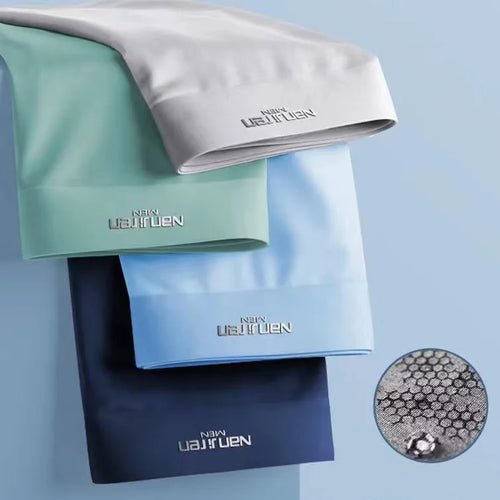Lot de 4 boxers en soie glacée - deslyshopping