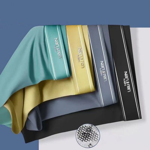 Lot de 4 boxers en soie glacée - deslyshopping