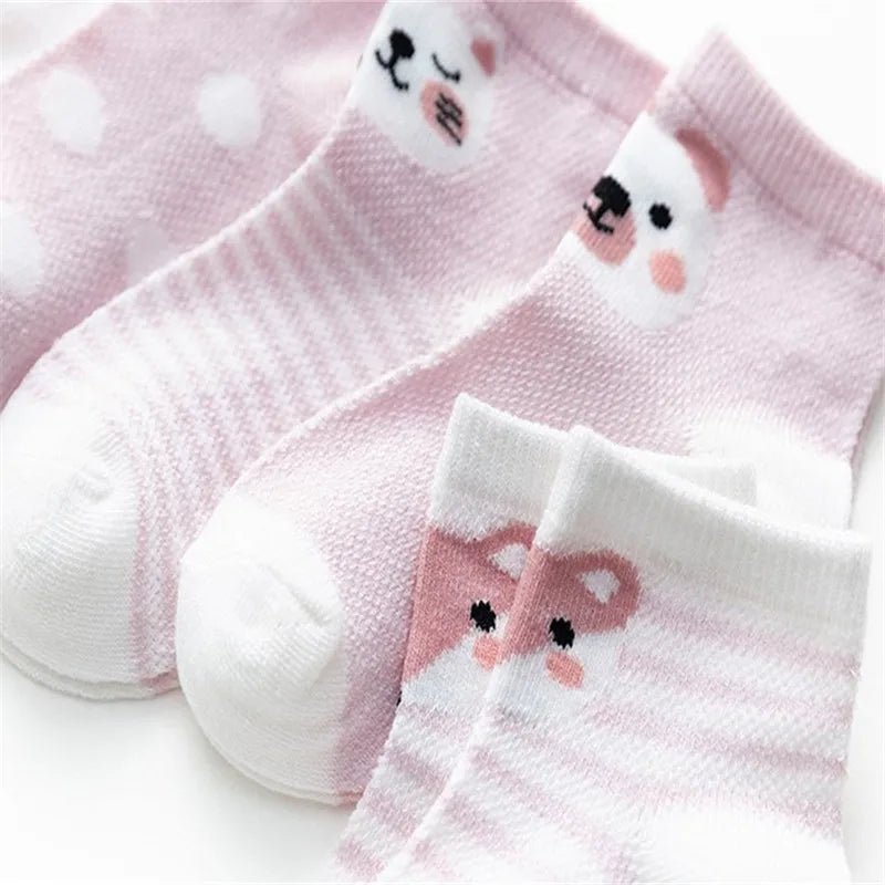 Lot de 5 Paires de Chaussettes Bébé - deslyshopping