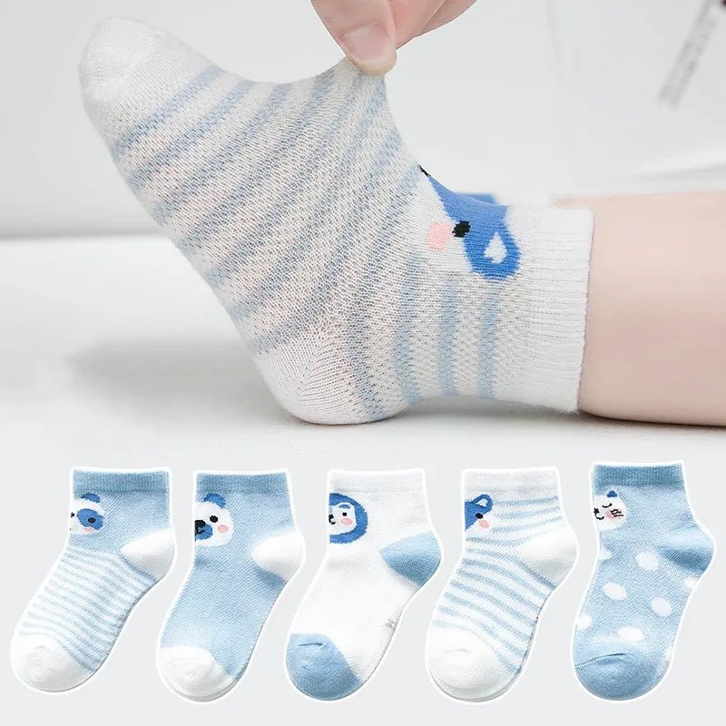 Lot de 5 Paires de Chaussettes Bébé - deslyshopping