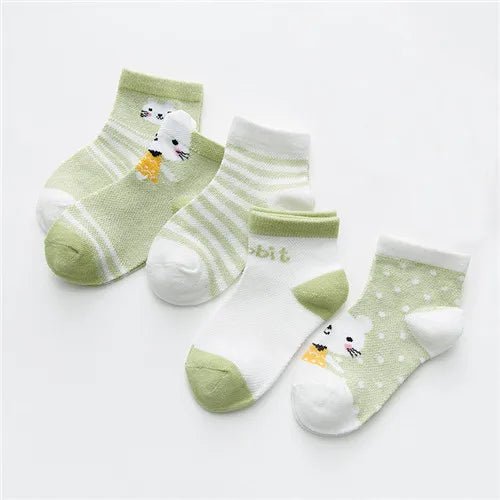 Lot de 5 Paires de Chaussettes Bébé - deslyshopping