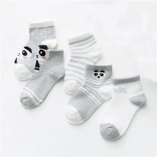 Lot de 5 Paires de Chaussettes Bébé - deslyshopping