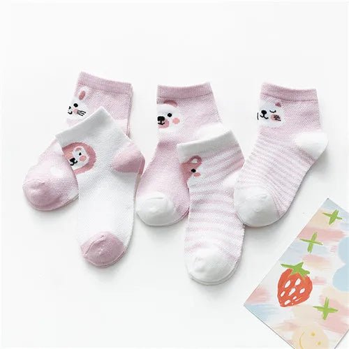 Lot de 5 Paires de Chaussettes Bébé - deslyshopping