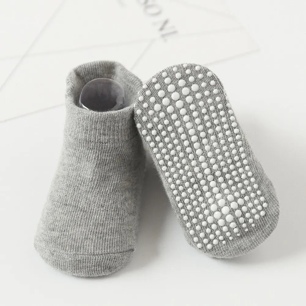 Lot de 6 Paires de Chaussettes Bateau Antidérapantes - deslyshopping