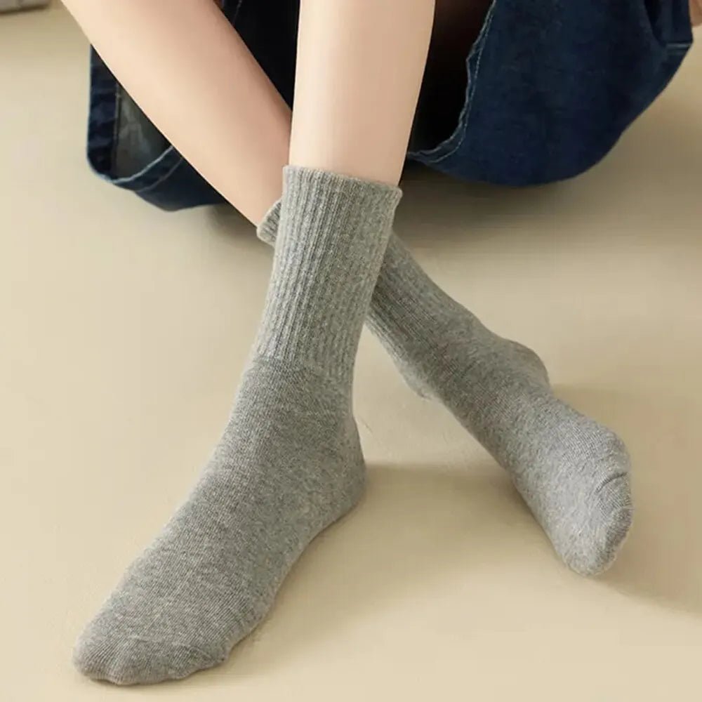 Lot de 6 paires de chaussettes mi - hautes - deslyshopping
