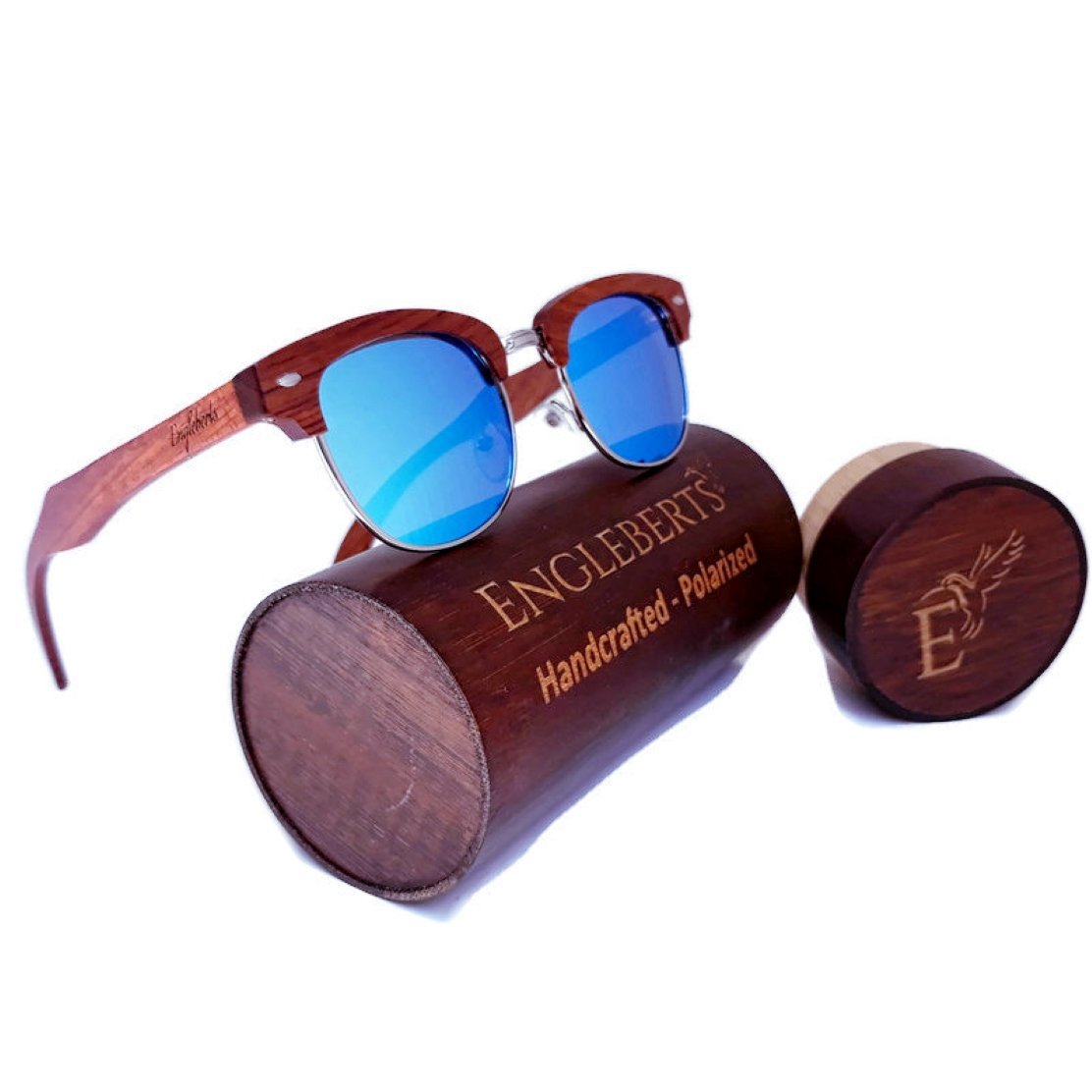 Lunettes de Soleil 100% Véritable Bois de Poirier Brésilien - deslyshopping
