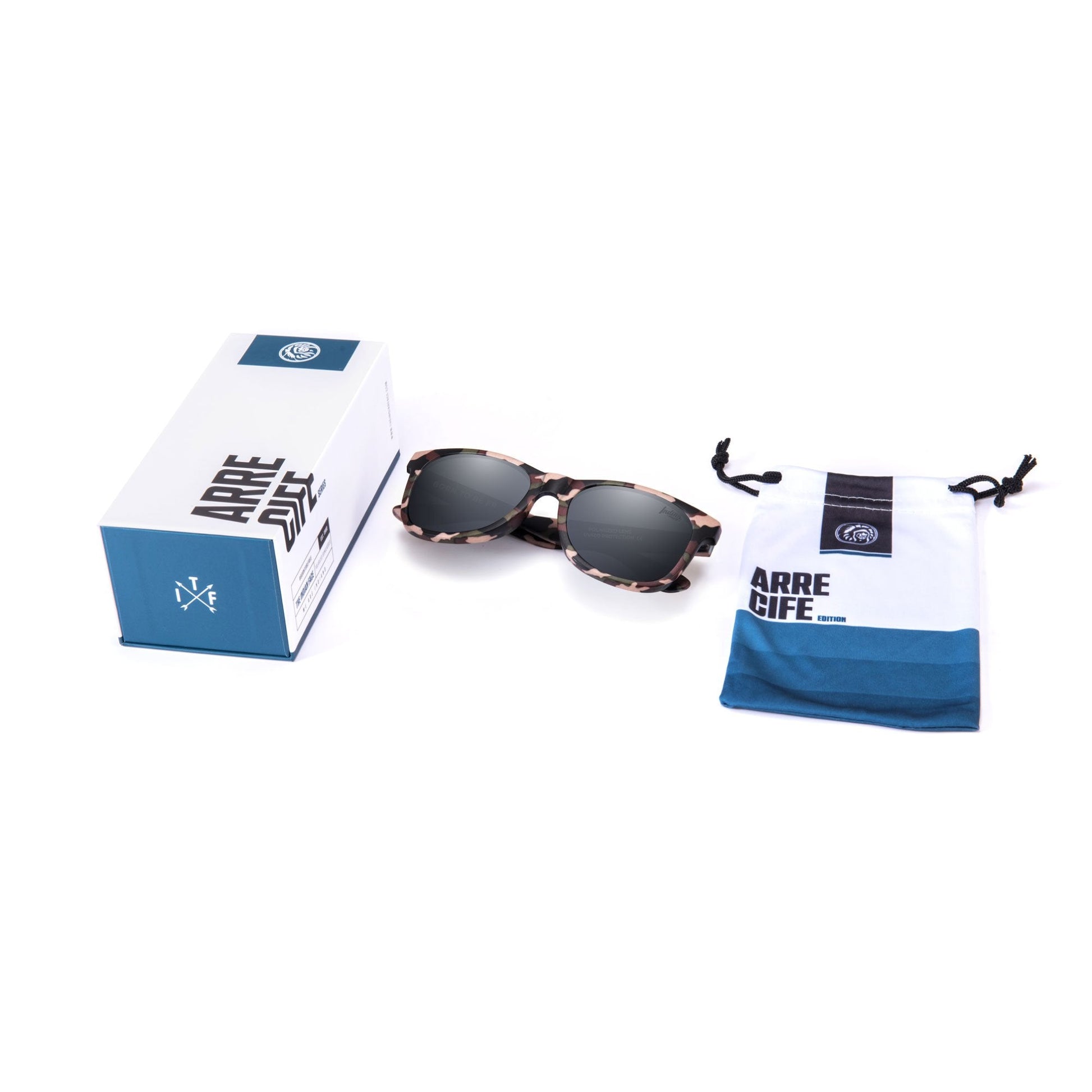 Lunettes de soleil Arrecife Camouflage / Noir - deslyshopping