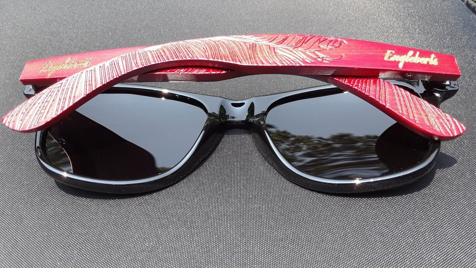 Lunettes de Soleil en Bois de Rose - deslyshopping