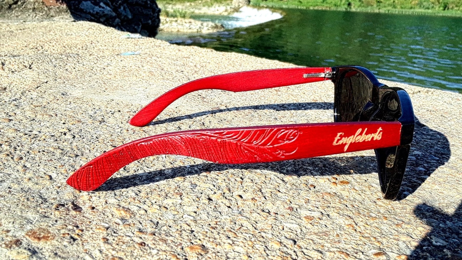 Lunettes de Soleil en Bois de Rose - deslyshopping