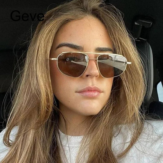 Lunettes de Soleil Pilote Rétro Femme - deslyshopping