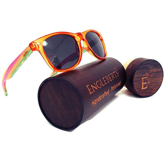 Lunettes de Soleil Polarisées en Bambou Multicolores - deslyshopping
